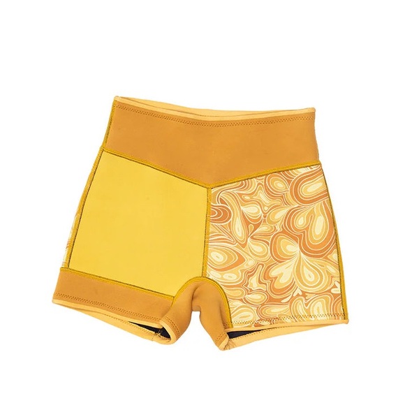 NWT Atmosea Fool’s Gold Surf Short Wetsuit Briefs Size Small - Picture 2 of 5